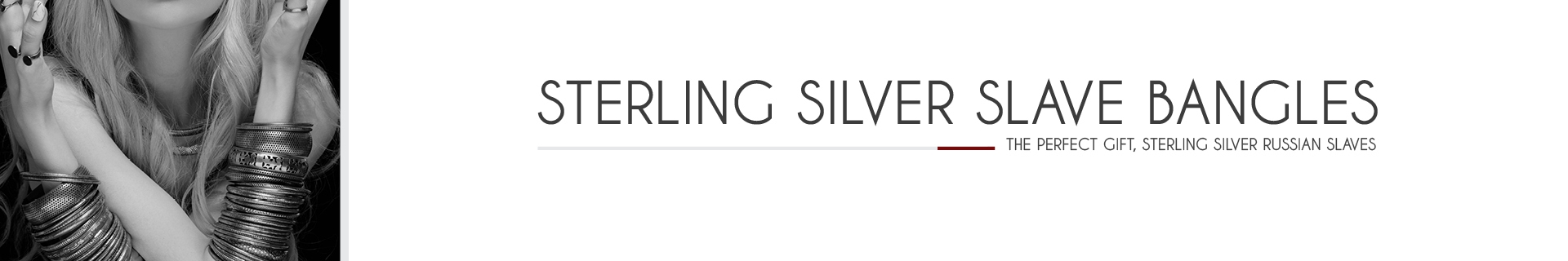  Silver Slave Bangles 