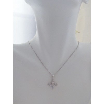 Georgini Blossom Flower Pendant Necklace Georgini Blossom Flower Pendant Necklace