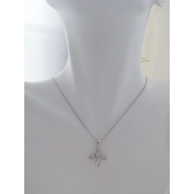 Georgini Blossom Flower Pendant Necklace