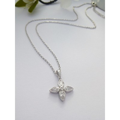 Georgini Blossom Flower Pendant Necklace Georgini Blossom Flower Pendant Necklace