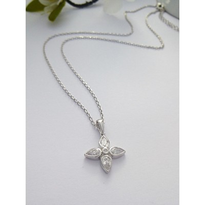 Georgini Blossom Flower Pendant Necklace