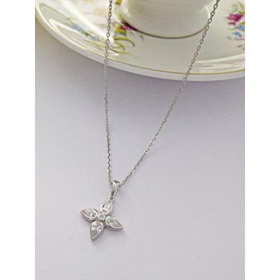 Georgini Blossom Flower Pendant Necklace