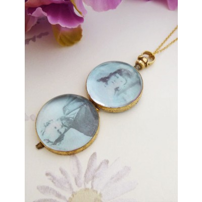 Cleopatra Round Locket Pendant Cleopatra Round Locket Pendant