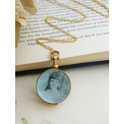 Cleopatra Round Locket Pendant Cleopatra Round Locket Pendant