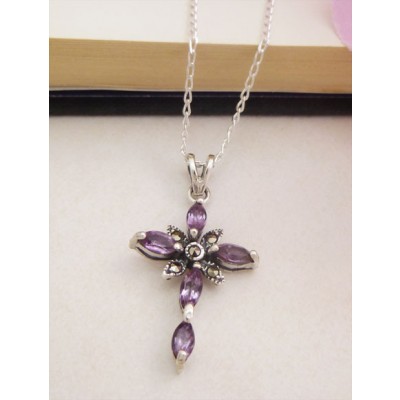 Faith Amethyst Cross Faith Amethyst Cross