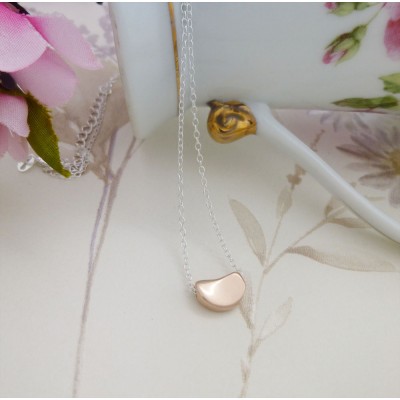 Ida Rose Gold Blob Necklace Ida Rose Gold Blob Necklace