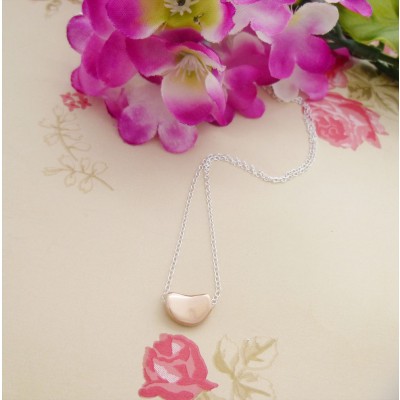 Ida Rose Gold Blob Necklace