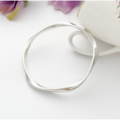 payton extra large silver bangle payton extra large silver bangle