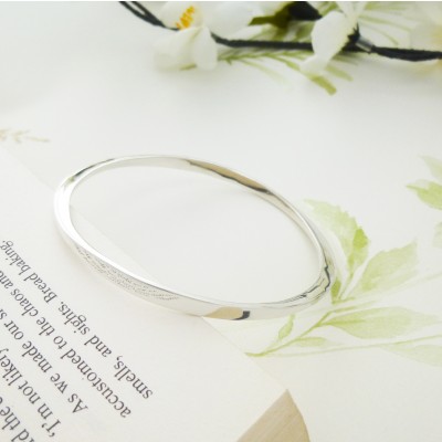 Kimberley silver bangle