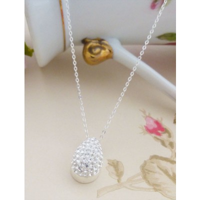Lola Silver CZ Teardrop Lola Silver CZ Teardrop