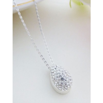 Lola Silver CZ Teardrop