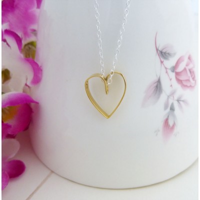 Tiffany Gold Heart Necklace