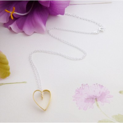 Tiffany Gold Heart Necklace