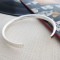 Men's solid silver torque bangle Men's solid silver torque bangle