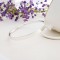 Personalised silver ladies bangle Personalised silver ladies bangle
