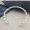 Men's surfer torque bangle Men's surfer torque bangle