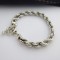 Sterling silver 925 rope chain for men Sterling silver 925 rope chain for men