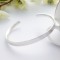 Alexa small size solid torque bangle for women with a flat exterior duitable for ladies and maidens with small size wrists Alexa small size solid torque bangle for women with a flat exterior duitable for ladies and maidens with small size wrists
