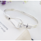 Alice heavy loop silver bangle