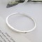 Antonia bangle for women with square shaped cross section Antonia bangle for women with square shaped cross section