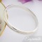 Arianna large and heavy chunky bangle in 925 sterling silver Arianna large and heavy chunky bangle in 925 sterling silver