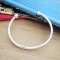 Men's solid silver torque bangle Men's solid silver torque bangle