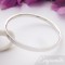 Darla personalised large 925 setling silver womens bangle with free engraved interior Darla personalised large 925 setling silver womens bangle with free engraved interior