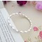 Solid silver bangle suitable for large size wrists Solid silver bangle suitable for large size wrists