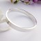 Isla hallmarked 925 sterling silver bangle extra large