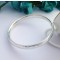 Kelly solid silver hammered bangle Kelly solid silver hammered bangle