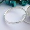 kelly solid silver hammered bangle kelly solid silver hammered bangle