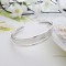 Combining hammered and polished silver Combining hammered and polished silver