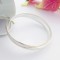 Hallmarked 925 sterling silver bangle in the UK