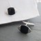 Sterling Silver Onyx Cufflinks