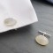 Mother of Pearl 925 sterling silver Cufflinks Mother of Pearl 925 sterling silver Cufflinks