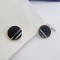 Rio Mother of Pearl and Onyx sterling silverCufflinks Rio Mother of Pearl and Onyx sterling silverCufflinks