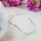 Open silver bangle ladies torque Open silver bangle ladies torque