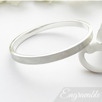 Elsa Extra Large Frosted Bangle