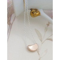 Ida Rose Gold Blob Necklace