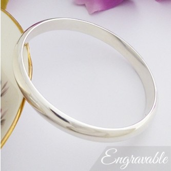 Arianna extra large engraved bangle