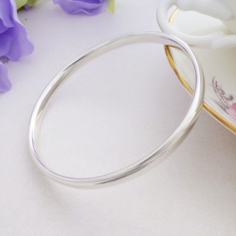 Malia extra small size silver ladies bangle